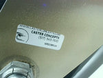  Caster Concepts HD Dual Wheel Swivel Caster 5000 lbs Capacity 10.50" OAH Image