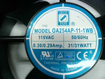  Orion OA254AP-11-1WB AC Cooling Fan 115VAC .30/.29A 31/33W 1400 Image