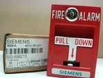  Siemens MSM-K Fire Alarm Pull Station With 2 Keys Image