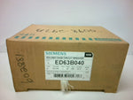  Siemens ED63B040 40A Sentron Circuit Breaker Type ED6 600V 3P 40 Amp Image