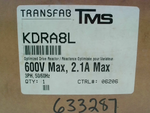  TCI Transfab KDRA8L KDR Drive Reactor 3Ph, 1HP, 2.1A/480V UR OP Image