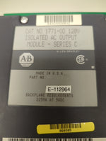  Allen Bradley 1771-OD Isolated AC Output Module Series C 120V Factory Sealed Image