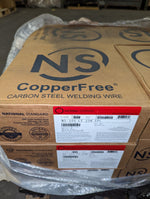  .030" ER70S-3 NS-101 CopperFree Carbon Steel MIG Welding Wire 33lb 11.75" Spool Image