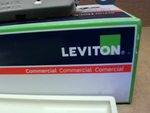  Leviton GFNT2-I Ivory Receptacle GFCI Outlet W/ Wallplate Image