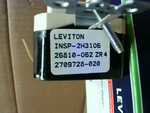  Leviton GFNT2-I Ivory Receptacle GFCI Outlet W/ Wallplate Image