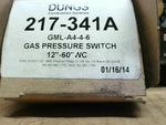  Dungs 266947 GML-A4-4-6 Gas Pressure Switch 12"-60" WC 217-341A Image