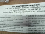  Tweco TMSAK-35 Thermadyne 2541-2051 Wire Feed Adapter Plug Kit Image