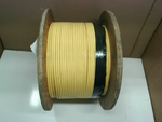  Wire Rope 1/8-3/16 7x7 Yellow Vinyl GAC 500FT Image