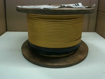  Wire Rope 1/8-3/16 7x7 Yellow Vinyl GAC 500FT Image