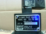  GEMINI CW-C Pneumatic Actuator A512 125PSI 24VDC W/ 4-Way 4GP P Image