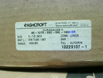  Ashcroft 45-1279-SSL-04L-140#/BR 4-1/2" Duragauge 0-140psi w/ D Image