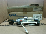  SMC CLK2PB50TF-100Y-F5L-P74SE-XC87 Pneumatic Swing Clamp Cylind Image