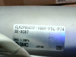 SMC CLK2PB50TF-100Y-F5L-P74SE-XC87 Pneumatic Swing Clamp Cylind Image