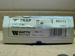  Watts 503173 P-Trap 1-1/2" 17ga Chrome Image