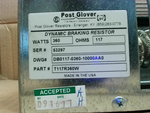  Post Glover T117R360W Dynamic Braking Resistor 360W 117OHMS Image