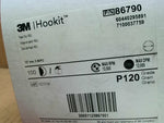  3M 86790 Hookit 5" Sanding Discs 763U P120 Ceramic Coated 100 P Image