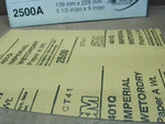  3M Imperial Wetordry Sheet 02045, 5-1/2" x 9", 2500A, 50 sheets Image