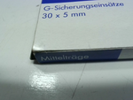  Mitteltrage 530-200 (20 PCS) 10 Eska G-Sicherungseinsatze Glass Image