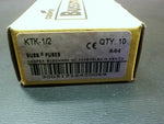  Bussmann KTK-1/2 Fuse 1.5A 600V Limitron Fast-Acting 10pcs Image