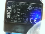  Sick IQ40-40NPSKC0K Inductive Proximity Sensor Image