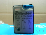  Finder 55.32.9.024.0040 Plug-In Relay, DPDT 10A, 24VDC Coil Image