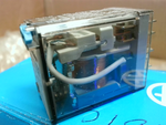  Finder 55.32.9.024.0040 Plug-In Relay, DPDT 10A, 24VDC Coil Image