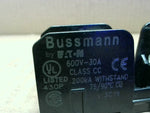  Bussman BCM603-xP (5 pcs) Fuse Block 2 Pole Fuseholder 600V 30 Image