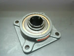  Regal Rexnord ESF-24T AMD Flange Mount Ball Bearing Unit 4 Bolt Image