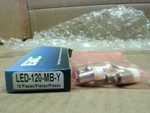  Eiko LED-120-MB-Y / LED1209 LOTS OF 3)  Miniature LED Lights, 1 Image