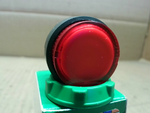  Schneider ZB5AW14 (5 PCS) Red Illuminated Push Button Operator Image