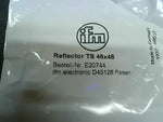 Ifm Electronic E20722 Reflector Laser TS-48 x 48 Factory Sealed Image