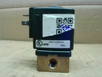  Burkert 6013 A 564 FKM BR Solenoid Valve 362 Psi 120 Volt 60 HZ Image