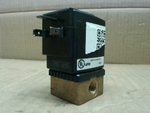  Burkert 6013 A 564 FKM BR Solenoid Valve 362 Psi 120 Volt 60 HZ Image