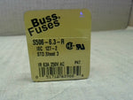  Bussmann S506-6.3R Fuse 6.3 Amp 250 Volt Time Delay 5 X 20mm Ca Image
