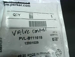  Parker PVL-B111618 Single Solenoid Valve In Line 1/8' Remote Pi Factory Sealed Image