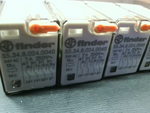  Finder 17RZ Relay 4PDT 7A 250V 24VDC 14Pins (4 PCS) Image