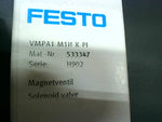  Festo VMPA1-M1H-K-PI Air Solenoid Valve 533347 Image
