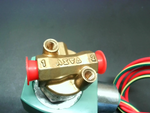  Asco 8262H002 120VAC 1/8" NPT 2-Way Brass Solenoid Valve NC Image