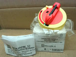 Square D 9421NW2 Operating Handle Red/Yellow for Disconnect Switch Image