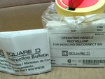  Square D 9421NW2 Operating Handle Red/Yellow for Disconnect Switch Image