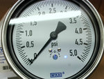  Wika 612.20 4" 0-5 PSI 1/2"NPT LM Precision Measurement Gauge 50546741 Image