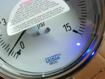  Wika 9745610 232.54 4" Precision Measuring Guage 0-15PSI 1/2 NPT Image