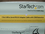  StarTech USB to Serial Adapter 1 port USB Powered FTDI USB UART Chip Image