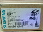  Siemens 3RT2015-1BB42 Contactor 24V AC-3e: 7A 400V 3KW 1NC Image