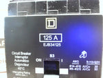  Square EJB34125 3 Pole 125 Amp 480v Circuit Breaker Image