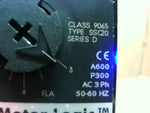  Square D 9065 SSC20 Solid State Overload Relay 3-9A 75198 Motor Logic Class 20 Series D Image