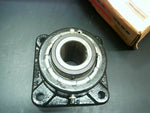  Rexnord XEB108 Flange Block Roller Bearing 1-1/2" Bore 4 Bolt Mounting Image