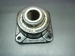  Rexnord XEB108 Flange Block Roller Bearing 1-1/2" Bore 4 Bolt Mounting Image