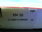  SKF KM-26 Lock Nut M130x2mm Thread 165mm OD 21mm W Image