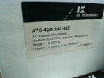  NK Technologies AT6-420-24L-MS Current Tranducer Split Core 24L-24VDC Loop Powered -0-600 AMP Range Base Terminal 4-20ma Image